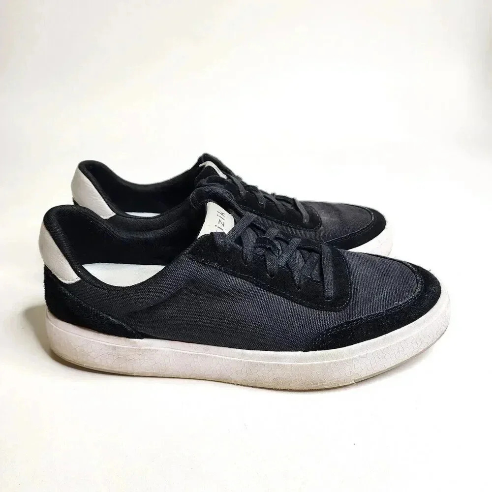 Kizik Prague Shoes Black Hands‎ Free Lace Up Shoes Men's Size 12